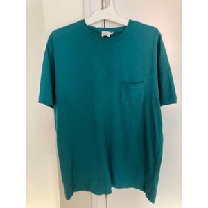 Sunspel Teal T-shirt